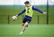 19 March 2019; Seamus Coleman during a Republic of Ireland training session at the FAI National Training Centre in Abbotstown, Dublin. Photo by Stephen McCarthy/Sportsfile