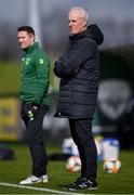 19 March 2019; Republic of Ireland manager Mick McCarthy and assistant coach Robbie Keane during a training session at the FAI National Training Centre in Abbotstown, Dublin. Photo by Stephen McCarthy/Sportsfile
