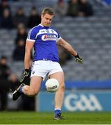 2 February 2019; Donal Kingston of Laois takes a free during the Allianz Football League Division 3 Round 2 match between Laois and Louth at Croke Park in Dublin. Photo by Piaras Ó Mídheach/Sportsfile