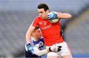 2 February 2019; Tommy Durnin of Louth in action against Evan O'Carroll of Laois during the Allianz Football League Division 3 Round 2 match between Laois and Louth at Croke Park in Dublin. Photo by Piaras Ó Mídheach/Sportsfile