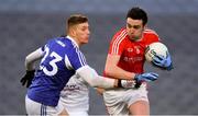 2 February 2019; Tommy Durnin of Louth in action against Evan O'Carroll of Laois during the Allianz Football League Division 3 Round 2 match between Laois and Louth at Croke Park in Dublin. Photo by Piaras Ó Mídheach/Sportsfile
