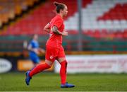 16 March 2019; Pearl Slattery of Shelbourne during the Só Hotels Women's National League match between Shelbourne and Limerick at Tolka Park in Dublin.  Photo by Piaras Ó Mídheach/Sportsfile