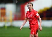 16 March 2019; Rachel Graham of Shelbourne during the Só Hotels Women's National League match between Shelbourne and Limerick at Tolka Park in Dublin.  Photo by Piaras Ó Mídheach/Sportsfile