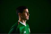 19 March 2019; Josh Cullen of Republic of Ireland poses for a portrait during a squad portrait session at their team hotel in Dublin. Photo by Stephen McCarthy/Sportsfile