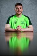 19 March 2019; Mark Travers of Republic of Ireland poses for a portrait during a squad portrait session at their team hotel in Dublin. Photo by Stephen McCarthy/Sportsfile