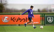 19 March 2019; Josh Cullen during a Republic of Ireland training session at the FAI National Training Centre in Abbotstown, Dublin. Photo by Stephen McCarthy/Sportsfile