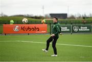 19 March 2019; Republic of Ireland assistant coach Robbie Keane during a training session at the FAI National Training Centre in Abbotstown, Dublin. Photo by Stephen McCarthy/Sportsfile