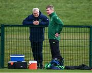 19 March 2019; FAI High Performance Director Ruud Dokter, left and Republic of Ireland U21 manager Stephen Kenny during a training session at the FAI National Training Centre in Abbotstown, Dublin. Photo by Stephen McCarthy/Sportsfile
