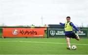 19 March 2019; Robbie Brady during a Republic of Ireland training session at the FAI National Training Centre in Abbotstown, Dublin. Photo by Stephen McCarthy/Sportsfile