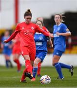16 March 2019; Jamie Finn of Shelbourne during the Só Hotels Women's National League match between Shelbourne and Limerick at Tolka Park in Dublin.  Photo by Piaras Ó Mídheach/Sportsfile