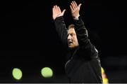 15 March 2019; Dundalk head coach Vinny Perth during the SSE Airtricity League Premier Division match between Derry City and Dundalk at Ryan McBride Brandywell Stadium in Derry Photo by Oliver McVeigh/Sportsfile
