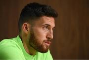 20 March 2019; Matt Doherty during a Republic of Ireland press conference at the FAI National Training Centre in Abbotstown, Dublin. Photo by Stephen McCarthy/Sportsfile