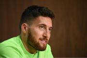 20 March 2019; Matt Doherty during a Republic of Ireland press conference at the FAI National Training Centre in Abbotstown, Dublin. Photo by Stephen McCarthy/Sportsfile