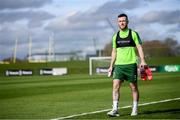 20 March 2019; Jack Byrne following a Republic of Ireland training session at the FAI National Training Centre in Abbotstown, Dublin. Photo by Stephen McCarthy/Sportsfile