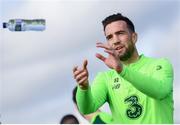 20 March 2019; Shane Duffy during a Republic of Ireland training session at the FAI National Training Centre in Abbotstown, Dublin. Photo by Stephen McCarthy/Sportsfile