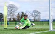 20 March 2019; Keiren Westwood during a Republic of Ireland training session at the FAI National Training Centre in Abbotstown, Dublin. Photo by Stephen McCarthy/Sportsfile