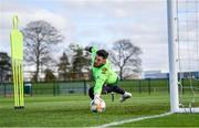 20 March 2019; Keiren Westwood during a Republic of Ireland training session at the FAI National Training Centre in Abbotstown, Dublin. Photo by Stephen McCarthy/Sportsfile