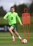 20 March 2019; Jeff Hendrick during a Republic of Ireland training session at the FAI National Training Centre in Abbotstown, Dublin. Photo by Stephen McCarthy/Sportsfile