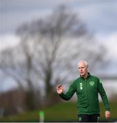 20 March 2019; Republic of Ireland manager Mick McCarthy during a training session at the FAI National Training Centre in Abbotstown, Dublin. Photo by Stephen McCarthy/Sportsfile