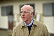 20 March 2019; Trainer John Oxx during the launch of 2019 Flat Season at John Oxx’s Currabeg Stables in Currabeg, Co Kildare. Photo by Matt Browne/Sportsfile