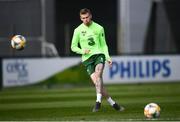 20 March 2019; James McClean during a Republic of Ireland training session at the FAI National Training Centre in Abbotstown, Dublin. Photo by Stephen McCarthy/Sportsfile