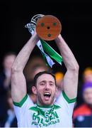 17 March 2019; Ballyhale Shamrocks captain Michael Fennelly lifts The Tommy Moore Cup after the AIB GAA Hurling All-Ireland Senior Club Championship Final match between Ballyhale Shamrocks and St Thomas' at Croke Park in Dublin. Photo by Piaras Ó Mídheach/Sportsfile