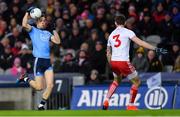 16 March 2019; Dean Rock of Dublin in action against Ronan McNamee of Tyrone during the Allianz Football League Division 1 Round 6 match between Dublin and Tyrone at Croke Park in Dublin. Photo by Piaras Ó Mídheach/Sportsfile