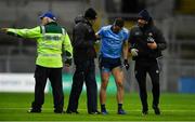 16 March 2019; Cormac Costello of Dublin is tended to by medical staff before being taken off late in the first half with an injury during the Allianz Football League Division 1 Round 6 match between Dublin and Tyrone at Croke Park in Dublin. Photo by Piaras Ó Mídheach/Sportsfile