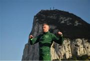 22 March 2019; James McClean during a Republic of Ireland training session at Victoria Stadium in Gibraltar. Photo by Seb Daly/Sportsfile