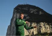 22 March 2019; James McClean during a Republic of Ireland training session at Victoria Stadium in Gibraltar. Photo by Seb Daly/Sportsfile