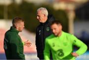 22 March 2019; Republic of Ireland manager Mick McCarthy during a training session at Victoria Stadium in Gibraltar. Photo by Seb Daly/Sportsfile