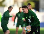 22 March 2019; Republic of Ireland assistant coach Robbie Keane during a training session at Victoria Stadium in Gibraltar. Photo by Seb Daly/Sportsfile