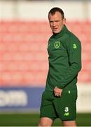 22 March 2019; Glenn Whelan during a Republic of Ireland training session at Victoria Stadium in Gibraltar. Photo by Seb Daly/Sportsfile