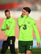 22 March 2019; Robbie Brady during a Republic of Ireland training session at Victoria Stadium in Gibraltar. Photo by Seb Daly/Sportsfile
