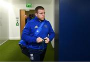 22 March 2019; Seán Cronin of Leinster arrives ahead of the Guinness PRO14 Round 18 match between Edinburgh and Leinster at BT Murrayfield Stadium in Edinburgh, Scotland. Photo by Ramsey Cardy/Sportsfile