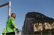 22 March 2019; Darren Randolph during a Republic of Ireland training session at Victoria Stadium in Gibraltar. Photo by Stephen McCarthy/Sportsfile