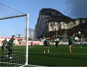 22 March 2019; Kevin Long during a Republic of Ireland training session at Victoria Stadium in Gibraltar. Photo by Stephen McCarthy/Sportsfile