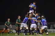 22 March 2019; Giovanni Pettinelli of Benetton Rugby wins a lineout from during the Guinness PRO14 Round 18 match between Connacht and Benetton Rugby at The Sportsground in Galway. Photo by Brendan Moran/Sportsfile