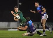 22 March 2019; Tom Farrell of Connacht attempts an offload as he is tackled by Irné Herbst of Benetton Rugby during the Guinness PRO14 Round 18 match between Connacht and Benetton Rugby at The Sportsground in Galway. Photo by Brendan Moran/Sportsfile