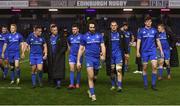 22 March 2019; The Leinster players walk off the pitch following their defeat in the Guinness PRO14 Round 18 match between Edinburgh and Leinster at BT Murrayfield Stadium in Edinburgh, Scotland. Photo by Ramsey Cardy/Sportsfile