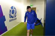 22 March 2019; Jimmy O'Brien of Leinster ahead of the Guinness PRO14 Round 18 match between Edinburgh and Leinster at BT Murrayfield Stadium in Edinburgh, Scotland. Photo by Ramsey Cardy/Sportsfile