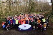 23 March 2019; Runners before the start of parkrun Ireland in partnership with Vhi at Knockanacree Woods in Cloughjordan, Co. Tipperary. Parkrun Ireland in partnership with Vhi, added a new parkrun at Knockanacree Woods on Saturday, 23rd March, with the introduction of the Knockanacree Woods parkrun in Cloughjordan, Co. Tipperary. parkruns take place over a 5km course weekly, are free to enter and are open to all ages and abilities, providing a fun and safe environment to enjoy exercise. To register for a parkrun near you visit www.parkrun.ie.    Photo by Matt Browne/Sportsfile