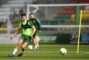 23 March 2019; Dan Mandroiu during a Republic of Ireland U21 training session at Tallaght Stadium in Dublin. Photo by Eóin Noonan/Sportsfile