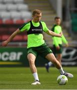 23 March 2019; Jamie Lennon during a Republic of Ireland U21 training session at Tallaght Stadium in Dublin. Photo by Eóin Noonan/Sportsfile