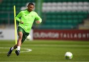 23 March 2019; Corey Ndaba during a Republic of Ireland U21 training session at Tallaght Stadium in Dublin. Photo by Eóin Noonan/Sportsfile