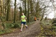 23 March 2019; Mark Cahill from Dublin during the parkrun Ireland in partnership with Vhi at Knockanacree Woods in Cloughjordan, Co. Tipperary. Parkrun Ireland in partnership with Vhi, added a new parkrun at Knockanacree Woods on Saturday, 23rd March, with the introduction of the Knockanacree Woods parkrun in Cloughjordan, Co. Tipperary. parkruns take place over a 5km course weekly, are free to enter and are open to all ages and abilities, providing a fun and safe environment to enjoy exercise. To register for a parkrun near you visit www.parkrun.ie.    Photo by Matt Browne/Sportsfile