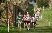 23 March 2019; A general view of field in the Intermediate Boys event during the SIAB Schools Cross Country International at Santry Demense in Santry, Dublin. Photo by Sam Barnes/Sportsfile