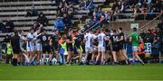 24 March 2019; Twenty nine of the players, all except Evan Comerford of Dublin , become involved during the Allianz Football League Division 1 Round 7 match between Cavan and Dublin at Kingspan Breffni in Cavan. Photo by Ray McManus/Sportsfile