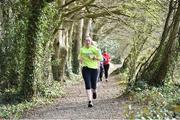 23 March 2019; Action from the parkrun Ireland in partnership with Vhi at Knockanacree Woods in Cloughjordan, Co. Tipperary. Parkrun Ireland in partnership with Vhi, added a new parkrun at Knockanacree Woods on Saturday, 23rd March, with the introduction of the Knockanacree Woods parkrun in Cloughjordan, Co. Tipperary. parkruns take place over a 5km course weekly, are free to enter and are open to all ages and abilities, providing a fun and safe environment to enjoy exercise. To register for a parkrun near you visit www.parkrun.ie. Photo by Matt Browne/Sportsfile