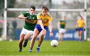 24 March 2019; Enda Smith of Roscommon in action against Graham O'Sullivan of Kerry during the Allianz Football League Division 1 Round 7 match between Roscommon and Kerry at Dr. Hyde Park in Roscommon. Photo by Sam Barnes/Sportsfile